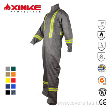 Fireproof safety mining coverall Welding protective coverall